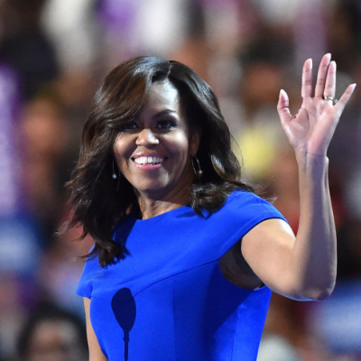How Michelle Obama Got Her DNC Hairstyle