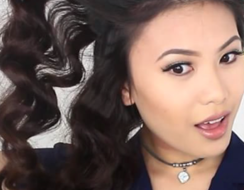 A Novel No-Heat Hair Hack For Curling Your Hair