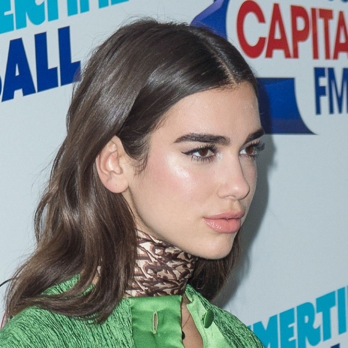 Dua Lipa Kisses Her Long Hair Goodbye!